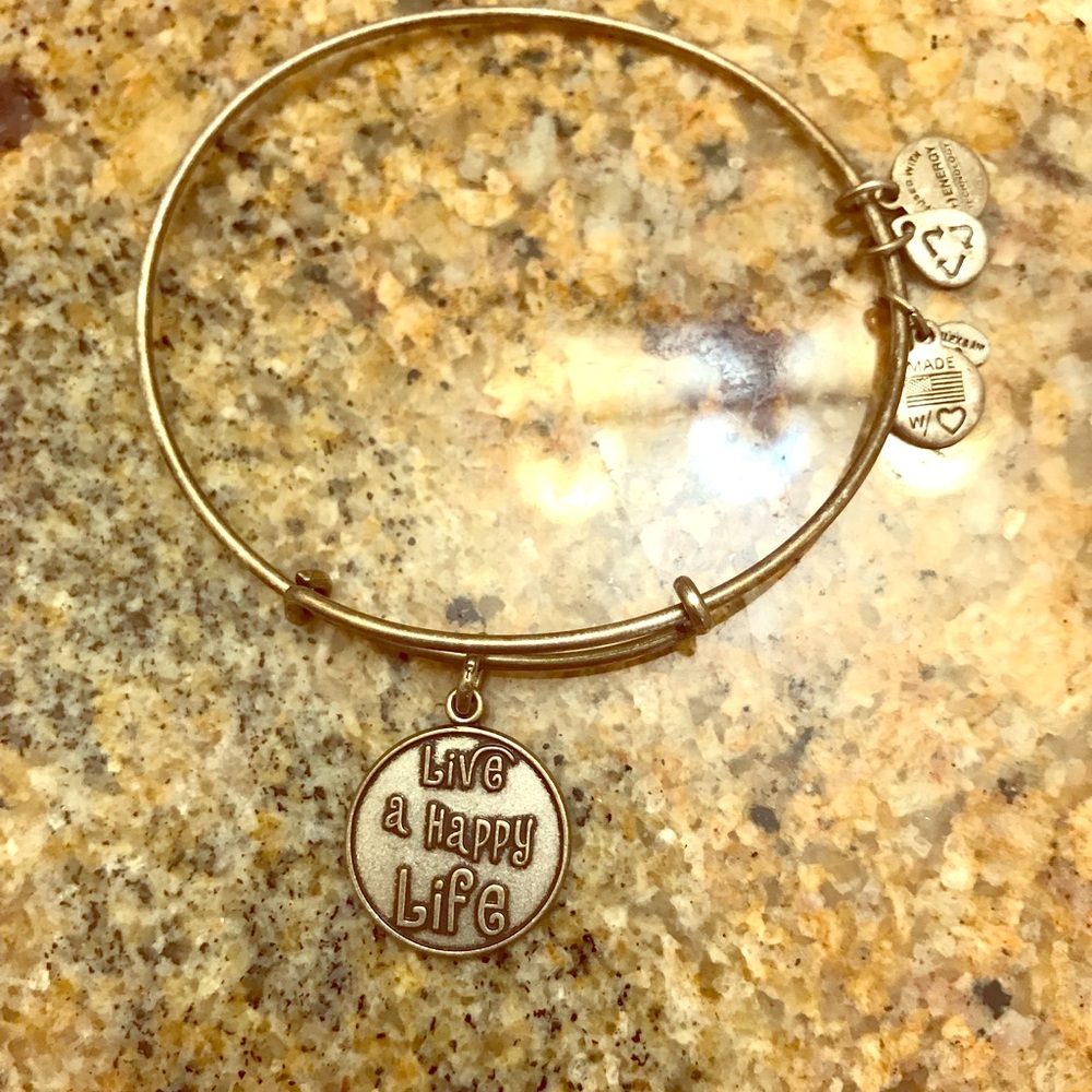 Alex and Ani bracelet “Live a happy life”